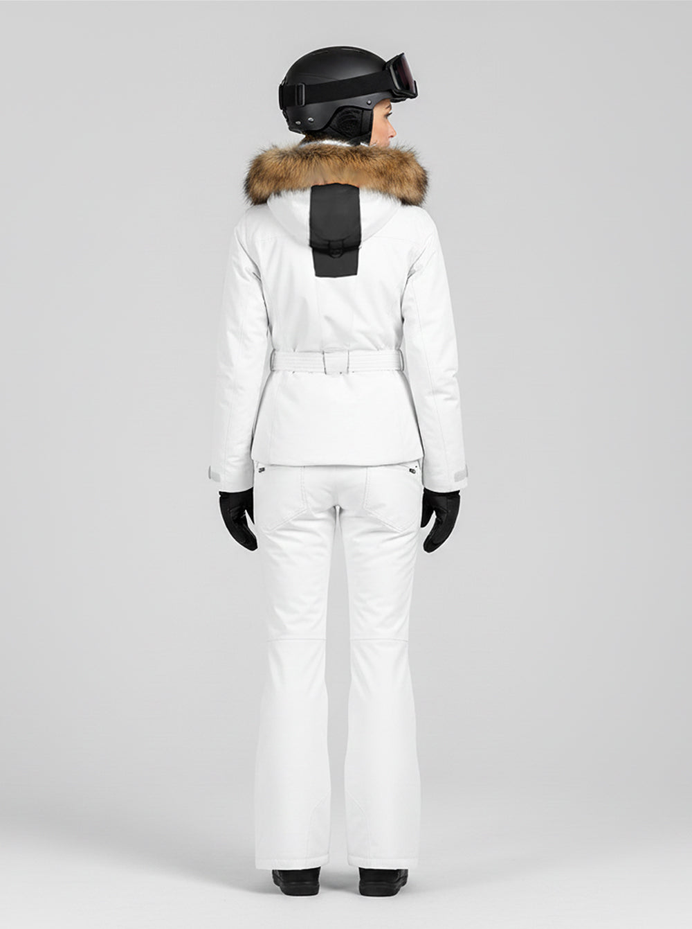 Chaqueta esquí mujer Majestic BLANCO