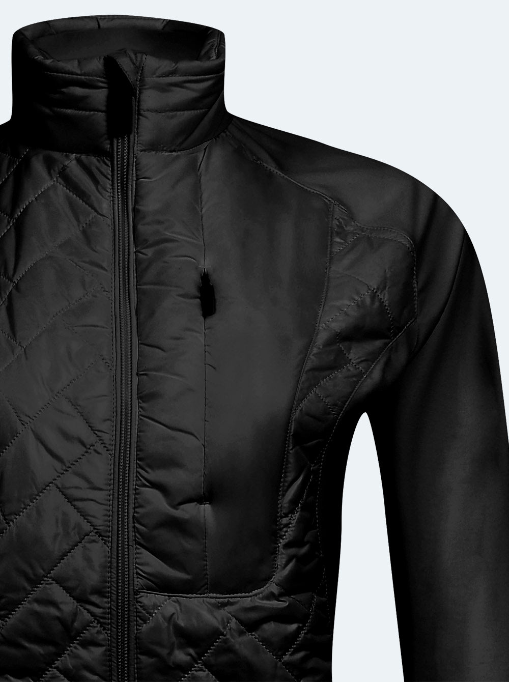 Midlayer híbrida mujer Tiger BLACK