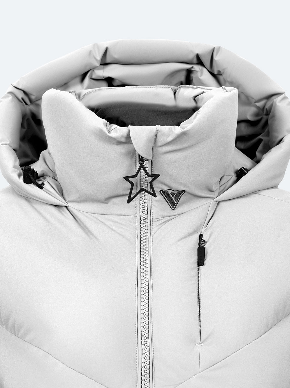 Chaqueta esquí mujer Rock Bomber BLANCO