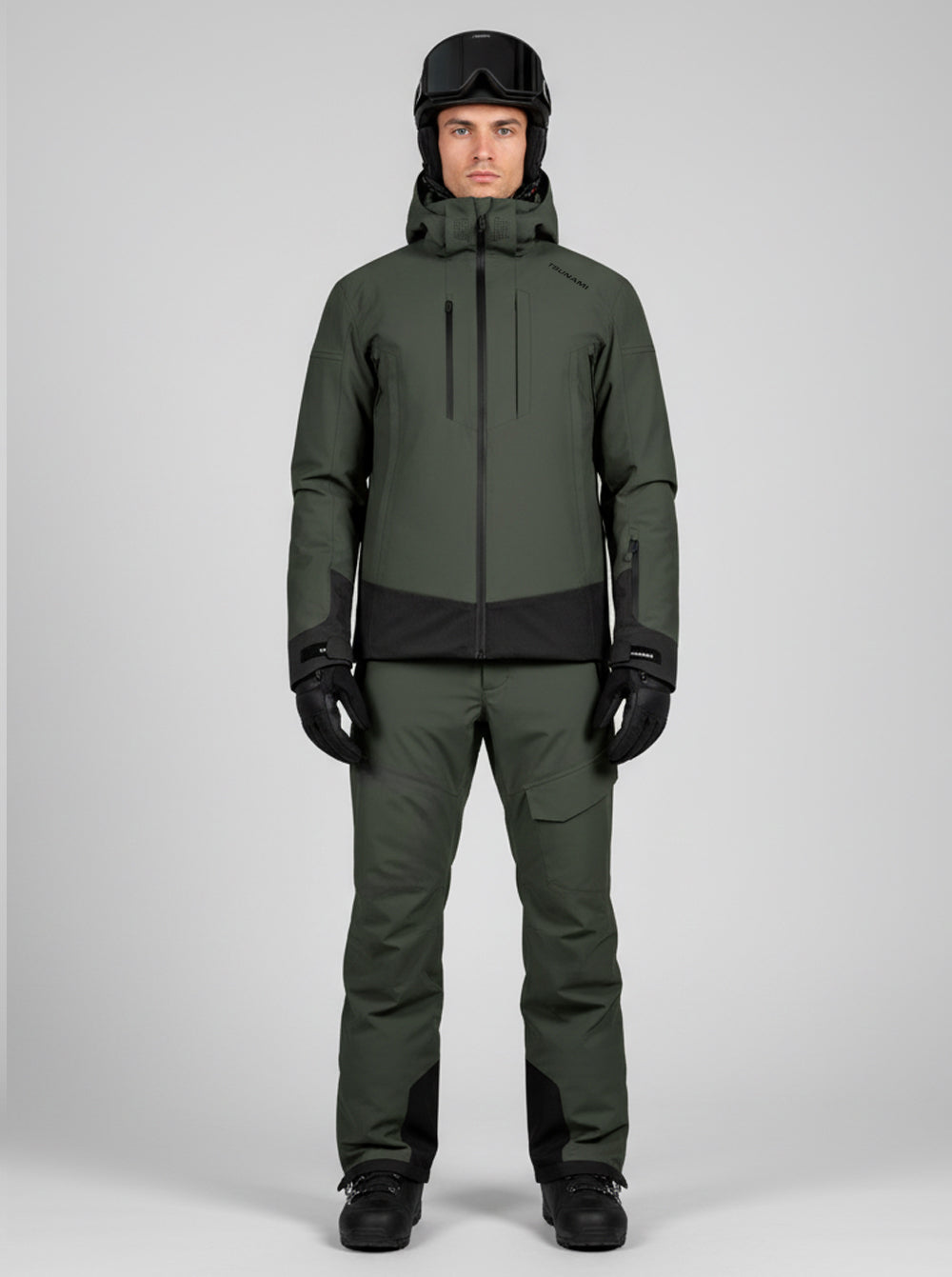 Chaqueta esquí hombre Power KAKI