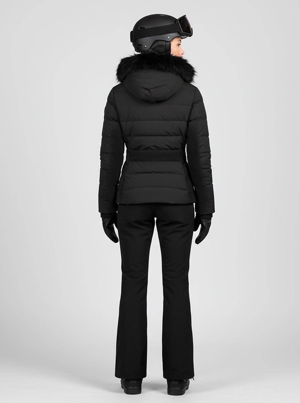 Chaqueta esquí mujer Helium NEGRO