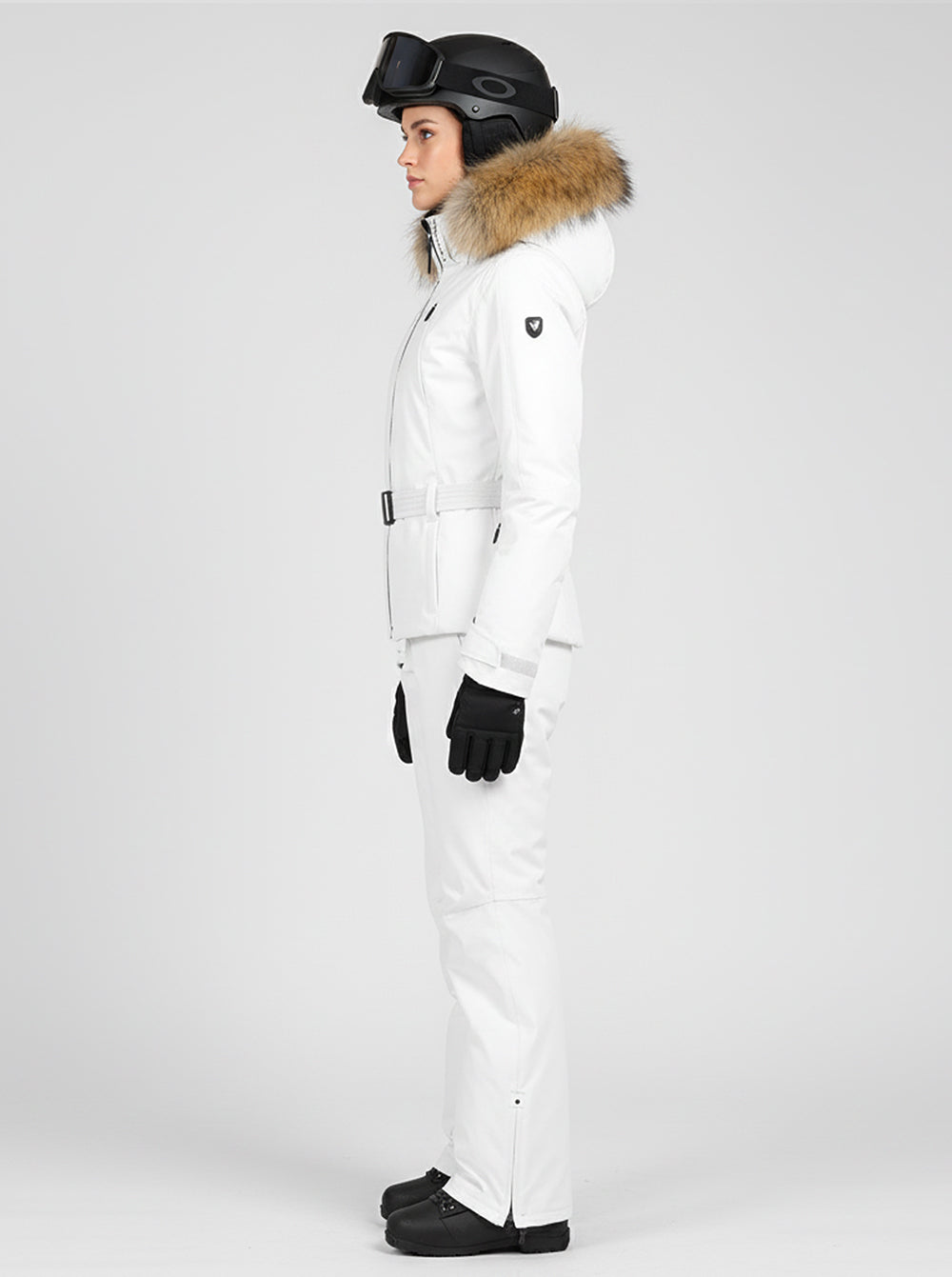 Chaqueta esquí mujer Majestic BLANCO